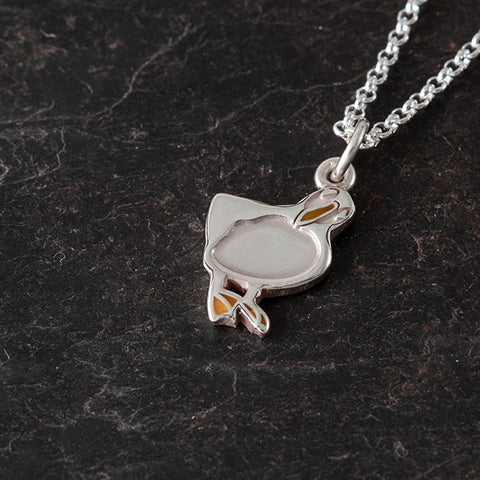 Shetland Jewellery x Island Larder - Peerie Puffin Pendant