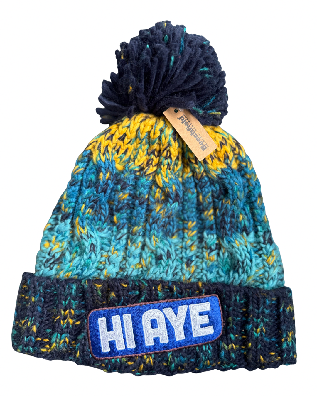 HI AYE Bobble Hat