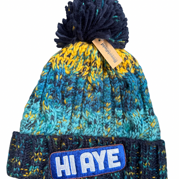 HI AYE Bobble Hat
